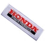 Honda Power Embroidered Patch 11x3.5 cm
