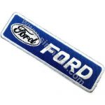 Ford Embroidered Patch Blue 12x3.7 cm