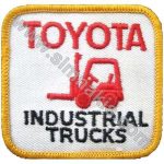 Toyota Trucks Embroidered Patch Emblem 8x7.5 cm
