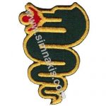 Alfa Romeo Embroidered Patch Emblem 8x5.5 cm