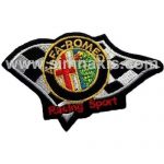 Alfa Romeo Start Embroidered Patch Emblem 10x8 cm
