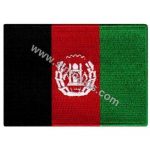 Afghanistan Embroidered Flag 8x5