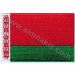 Belarus Embroidered Flag 8x5 cm