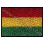 Bolivia Embroidered Flag 8x5 cm
