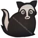 Skunk Embroidered Patch 8x8 cm