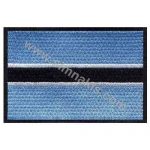 Botswana Embroidered Flag 8x5 cm