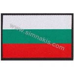Bulgaria Embroidered Flag 8x5 cm