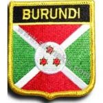 Burundi Embroidered Flag 8x6,5 cm