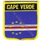 Cape Verde Embroidered Flag 8x6.5 cm