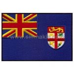 Fiji Embroidered Flag 8x5 cm