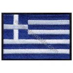 Greece Embroidered Flag Patch 6.5x4 cm & 8x5 cm