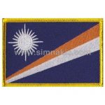 Marshall Islands Embroidered Flag 8x5