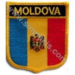 Moldova Embroidered Flag 8x6.5