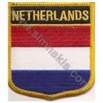 Netherlands Embroidered Flag 8x6.5