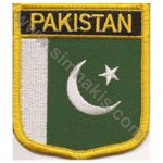 Pakistan Embroidered Flag 8x6.5