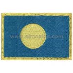 Palau Embroidered Flag 8x5