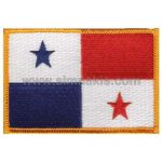 Panama Embroidered Flag 8x5