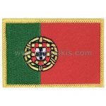 Portugal Embroidered Flag 8x5