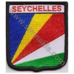 Seychelles Embroidered Flag 8x6,5