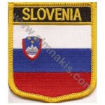 Slovenia Embroidered Flag 8x6.5