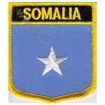 Somalia Embroidered Flag 8x6.5