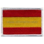 Spain Embroidered Flag 8x5