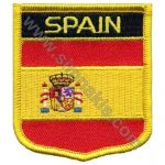 Spain Embroidered Flag 8x6.5