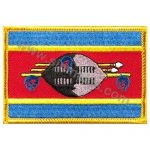 Eswatini Embroidered Flag 8x5