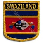 Eswatini Embroidered Flag 8x6,5