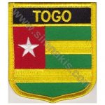 Togo Embroidered Flag 8x6,5