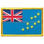 Tuvalu Embroidered Flag 8x5