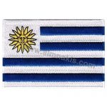 Uruguay Embroidered Flag 8x5