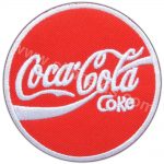 Coca-Cola Coke Logo Embroidered Patch (8 x 8 cm)