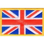 United Kingdom Embroidered Flag 8x5 cm