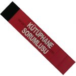 Library Supervisor Embroidered Arm Band with Velcro (40 x 10 cm)