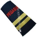Pegasus Airlines Epaulettes Gold Braid Embroidery 1 Pair (1-2-3-4 Braid Stripes)