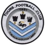 Tours Football Club Logo Embroidered Patch (9 x 9 cm)