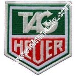 Tag Heuer Logo Embroidered Patch (6.5 x 7 cm)