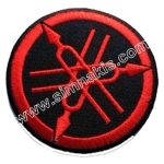 Yamaha Logo Embroidered Patch (8 x 8 cm)