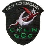 Gece Gören Gazel Logo Embroidered Patch (9 x 8 cm)