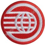 Dünya Logo Embroidered Patch (8 x 8 cm)
