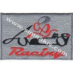 Racing Logo Embroidered Patch (Woven, 8 x 5 cm)