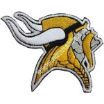 Wiking Logo Embroidered Patch (Woven, 9 x 7 cm)