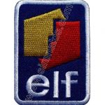 Elf Logo Embroidered Patch (Woven, 9 x 6.5 cm)