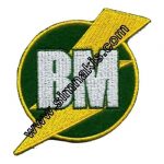 UN Logo Embroidered Patch (Woven, 9 x 8 cm)