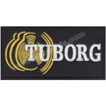Tuborg Logo Embroidered Patch (Woven, 10 x 5 cm