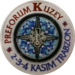 Preforum Kuzey Logo Embroidered Patch (Woven, 10 x 10 cm)