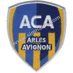 Aca Arles Avignon Logo Embroidered Patch (Woven, 8 x 6.5 cm)