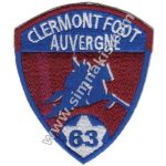 Clermont Foot Auvergne Logo Embroidered Patch (8 x 9 cm)