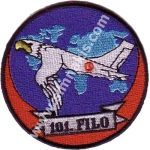 101st Squadron Logo Embroidered Patch (9x9 cm)